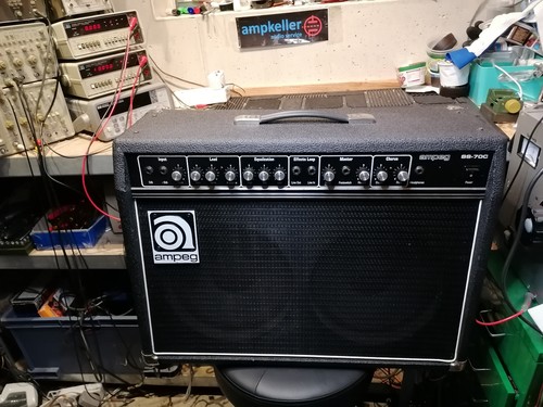 Ampeg 70c guitar amplifier - ss-70c,